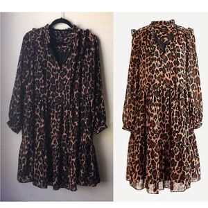 NWOT J. Crew Leopard Dress▪️
